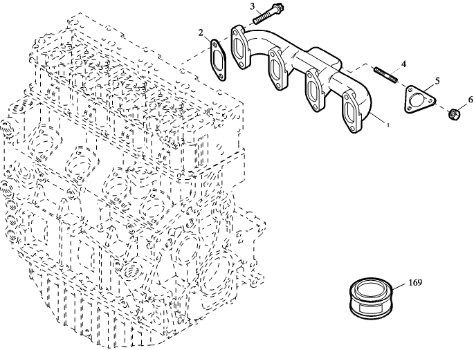 95.042(2987839001) EXHAUST COLLECTOR