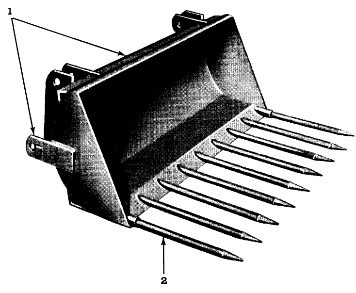 045 DEARBORN MANURE FORK FOR MODELS 19-42(PRIOR), 61(PRIOR), 70 & 71