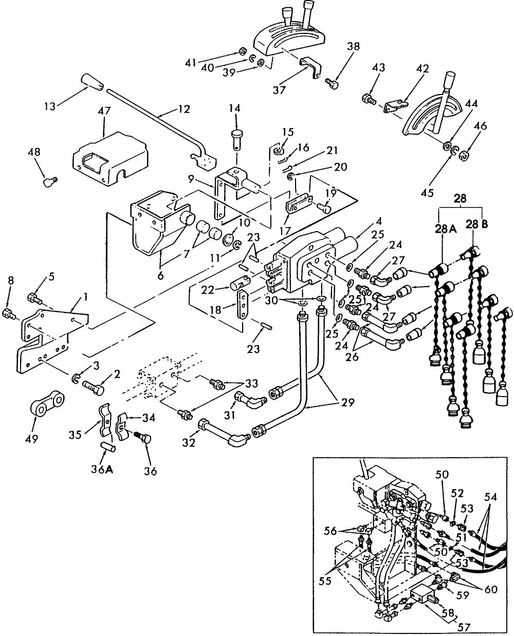 007 HYDRAULIC VALVE KIT 19SA0004 TRACTOR MOUNTED VALVE