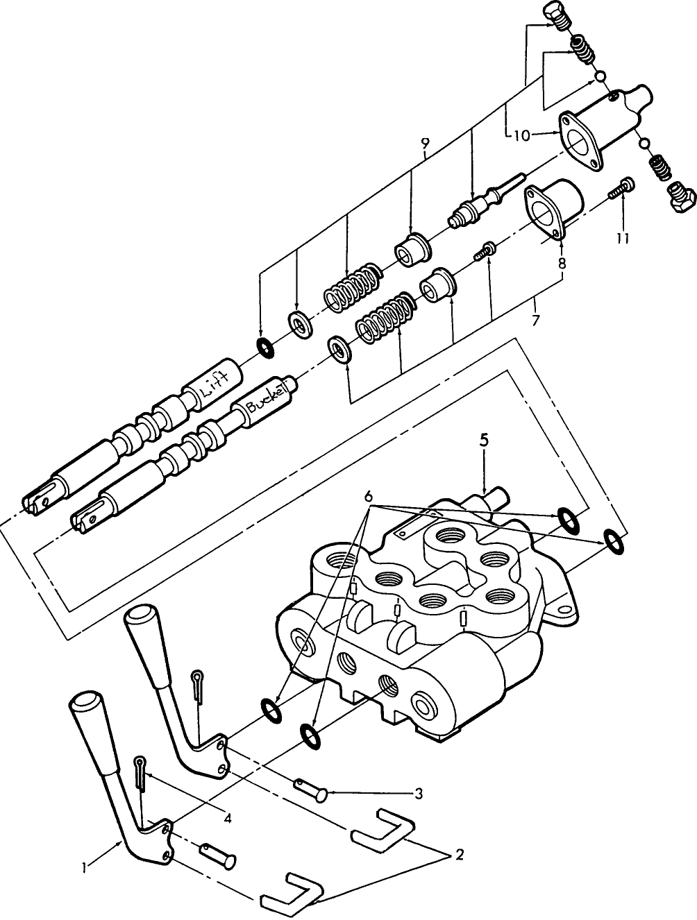 020 VALVE ASSEMBLIES - 770 & 771