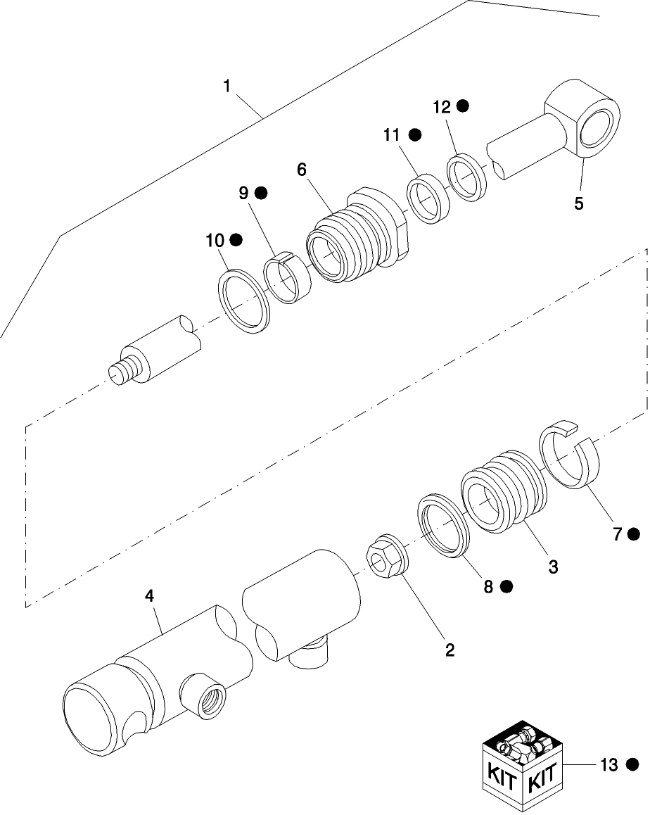 004 LIFT CYLINDER