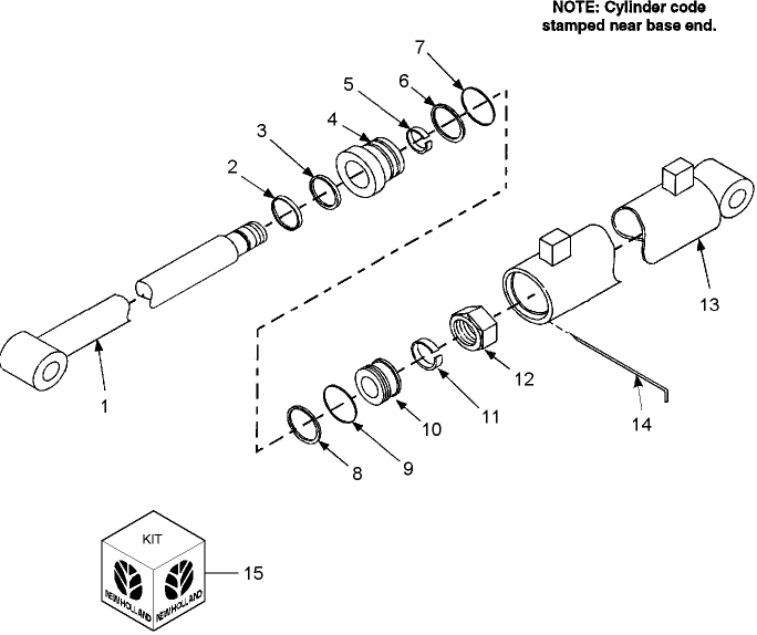 007 CYLINDER, LIFT, SML46800 (LN)