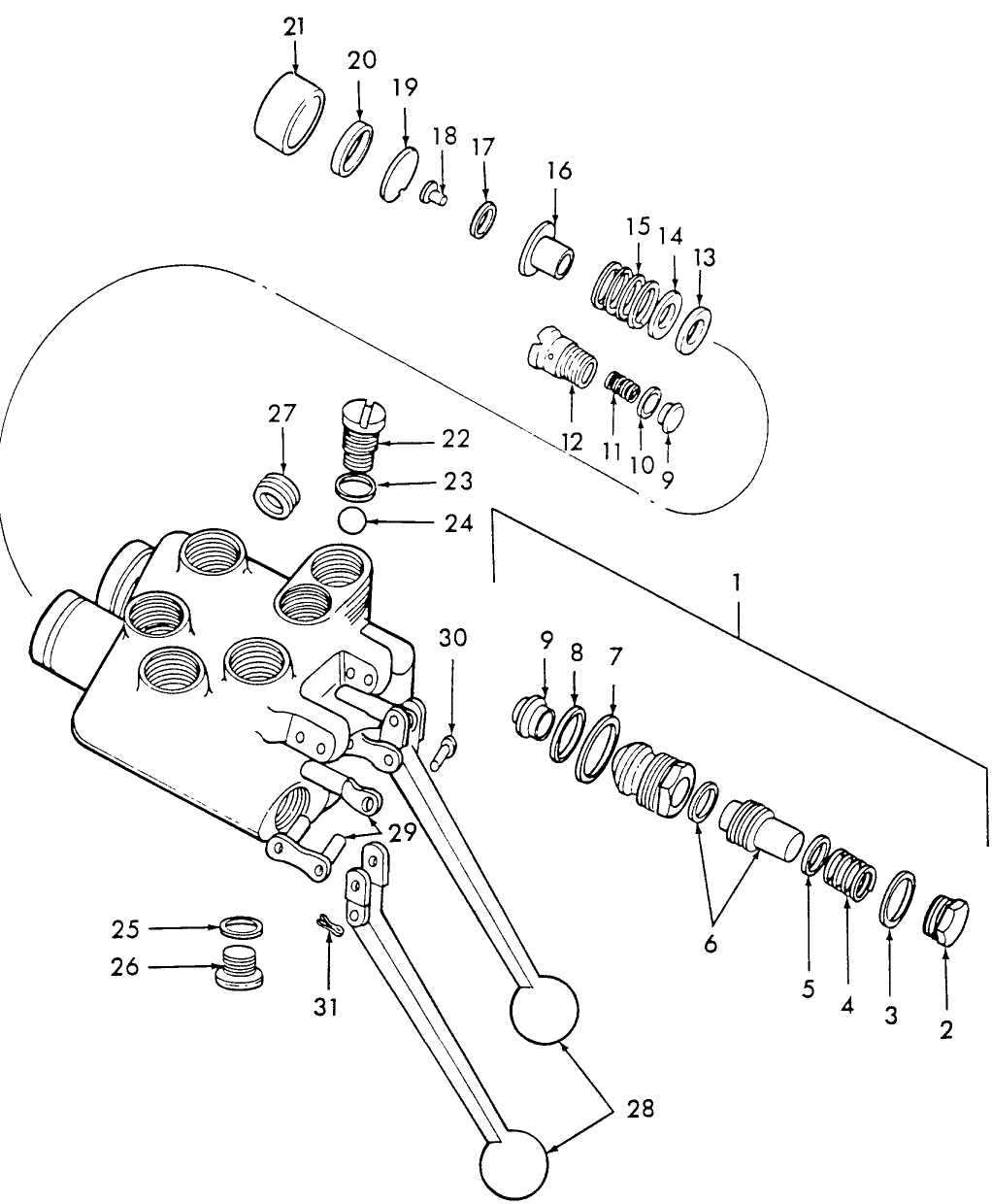 045 CONTROL VALVE - 19-81,19-117,19-118,19-97,19-105,19-201,19-202