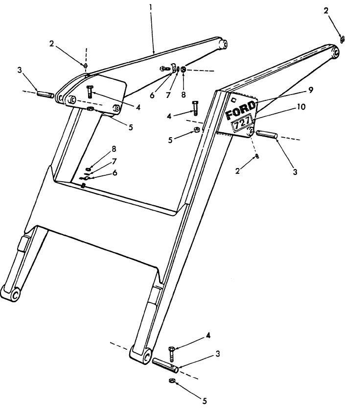001 LIFT ARM ASSEMBLY, 19-449
