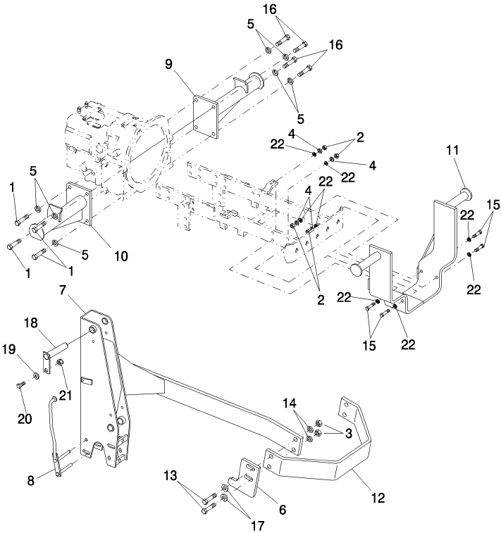 05 MOUNTING BRACKETS FOR 1320, 1520, 1620, 1715, 1720, 1920, TC30