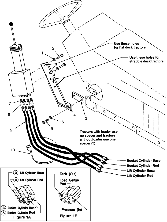 007 CONTROL VALVE MOUNTING - 715846006 & 715843006