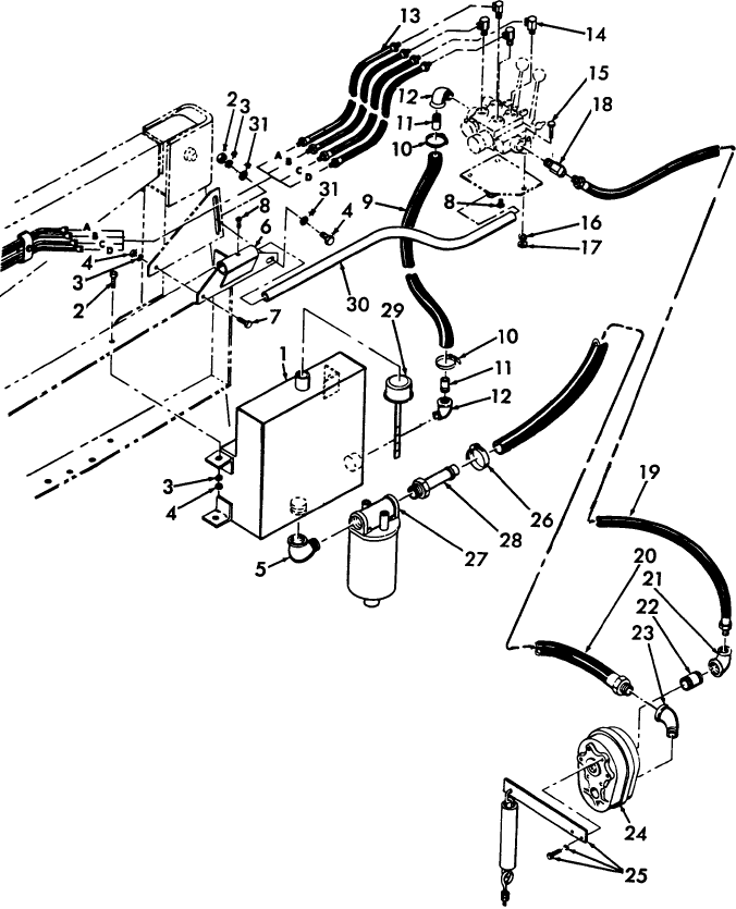 020 EXTERNAL HYDRAULIC SYSTEM, 773