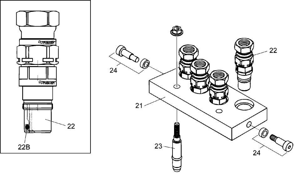 08-23 4 COUPLER - UPPER PART - 717529006