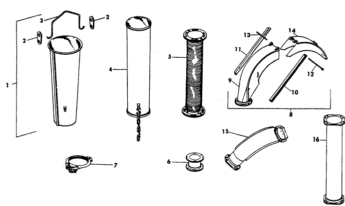 011 ATTACHMENTS, SPECIAL OPTIONAL PIPE