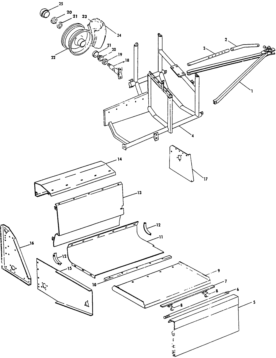 001 HITCH, FRAME & PANEL GROUP