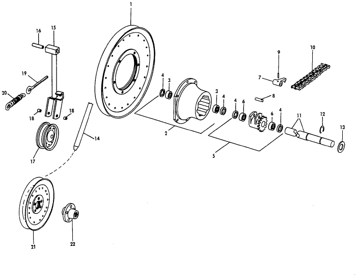 007 CLUTCH, DRIVE SHEAVE & IDLER, 31