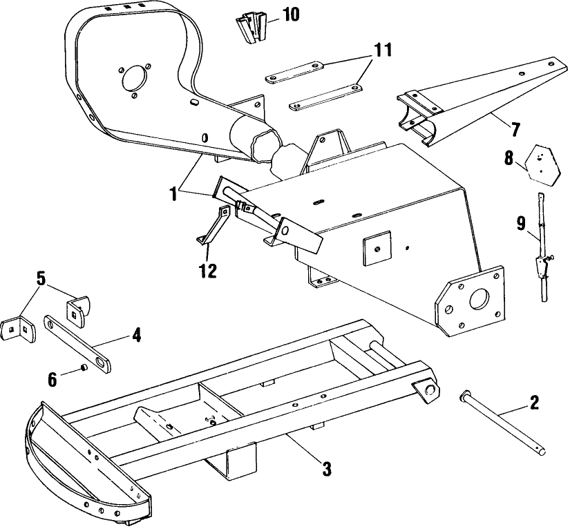 005 AXLE & TONGUE SUPPORT