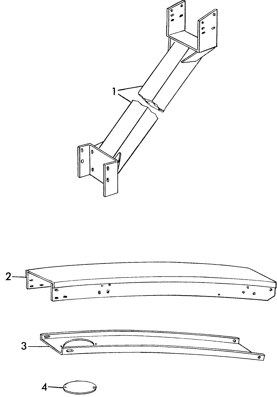 020 HORIZONTAL SPOUT EXTENSION, 4'