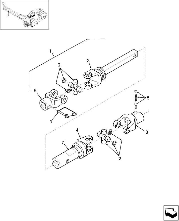 03.04 POWER TAKE OFF, ATTACHMENT DRIVE