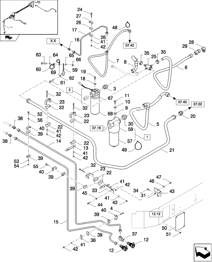 07.17(01) HYDRAULIC PLUMB & FILTERS