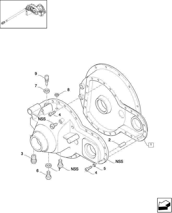 13.06(01) MAIN DRIVE, GEARBOX - C297