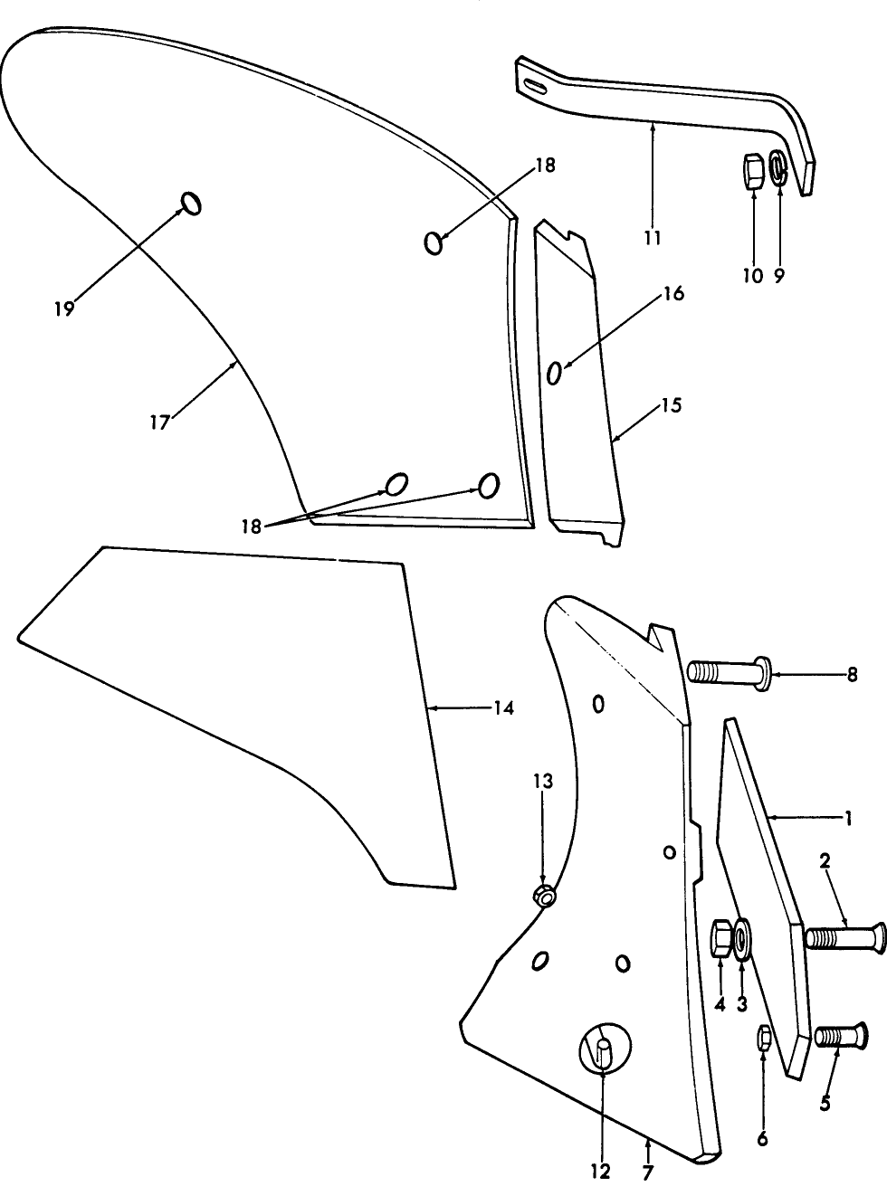 017 CHILLED BOTTOM, FOR 12" FRAME - 10-22,10-23 FOR 10-180,10-207, 10-208,10-215