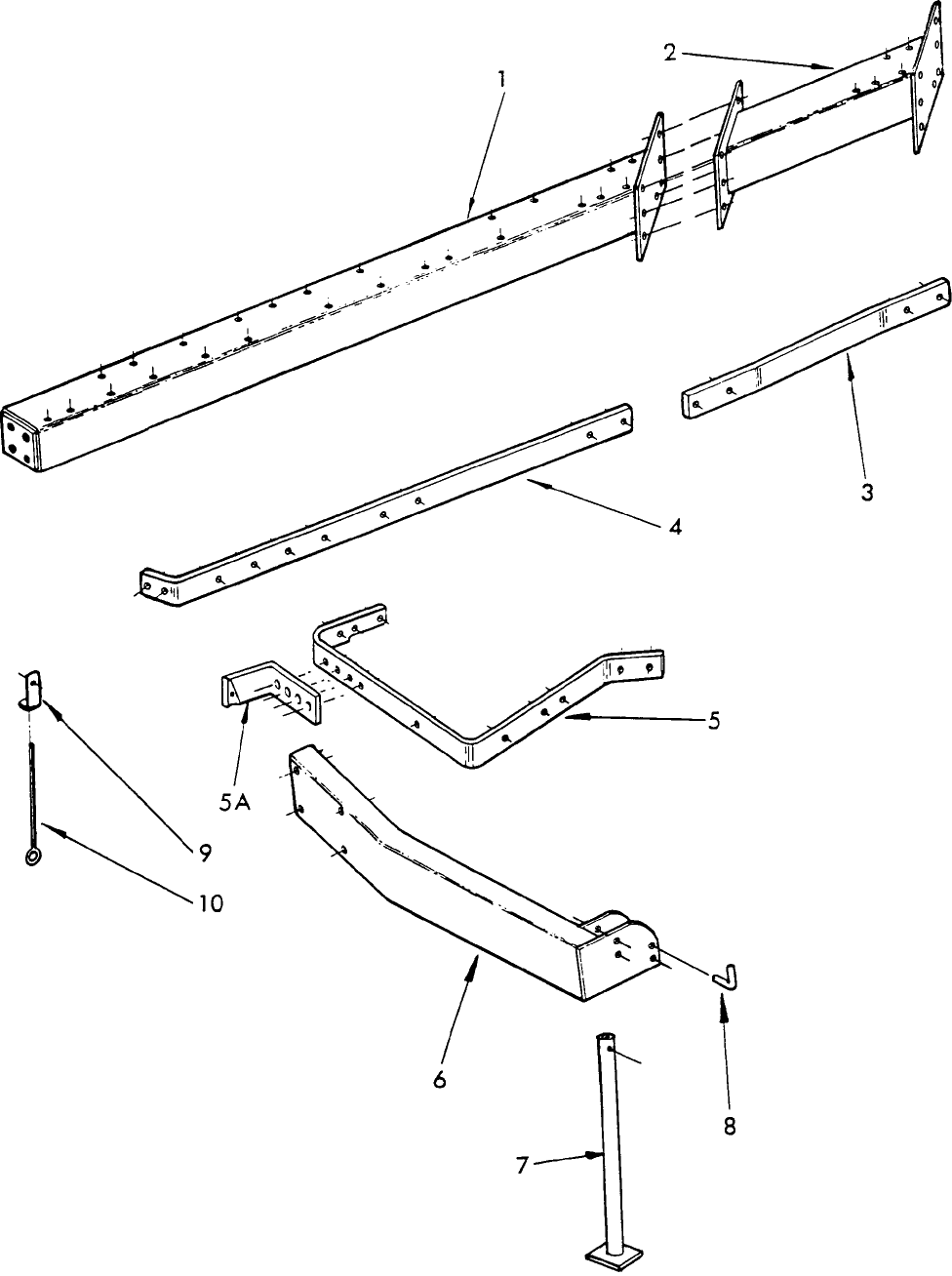 001 FRAME & FRONT BRACE