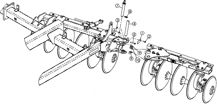 9-12 REAR GANG WING ASSEMBLY (ALL QUANTITIES ARE FOR ONE WING ASSEMBLY)