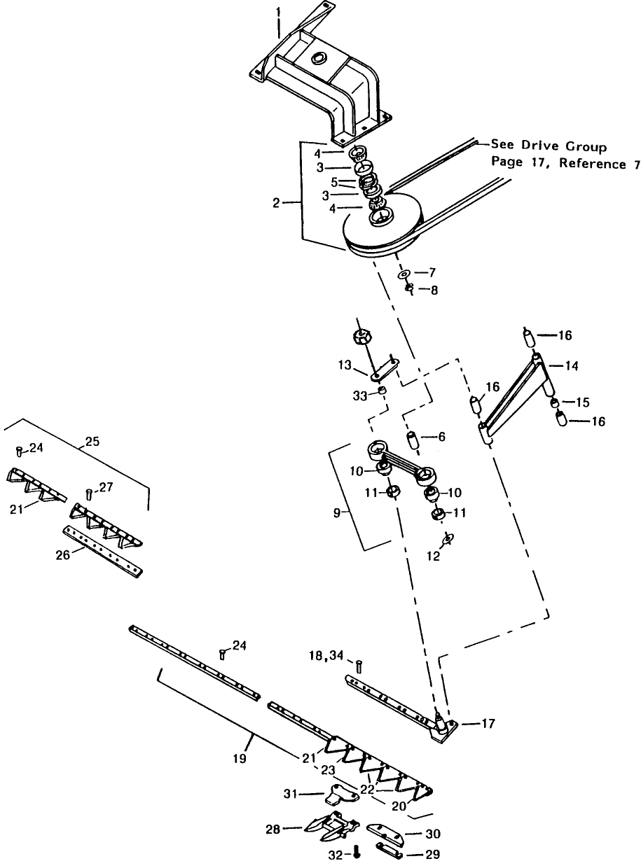 007 KNIFE DRIVE & ASSEMBLY