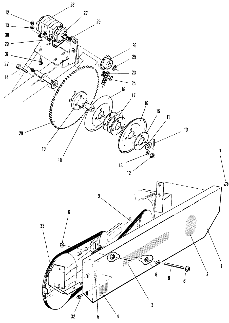 001 REEL SHIELD & DRIVE