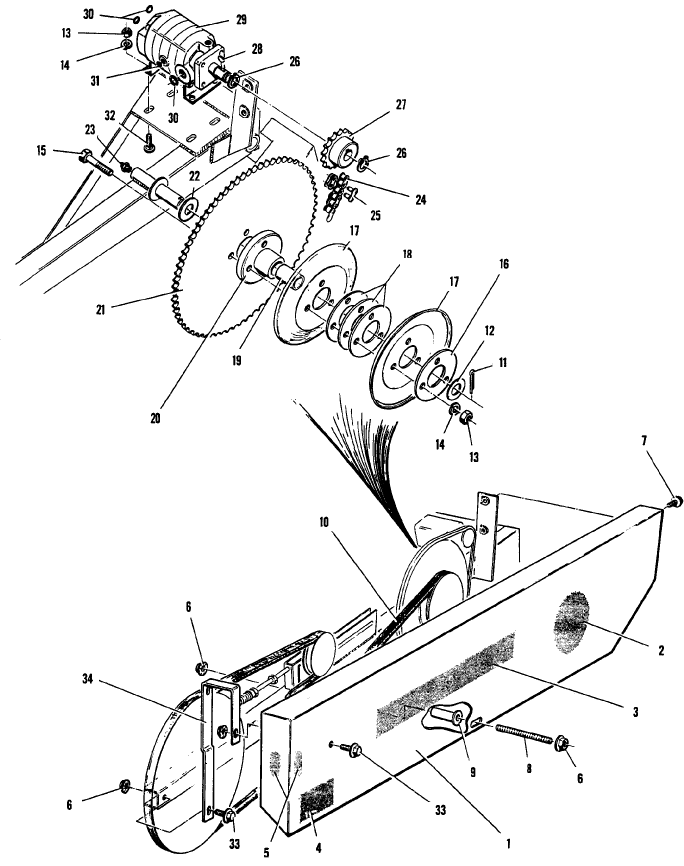 001 REEL SHIELD & DRIVE