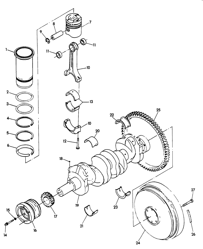 005 PISTON & CRANKSHAFT