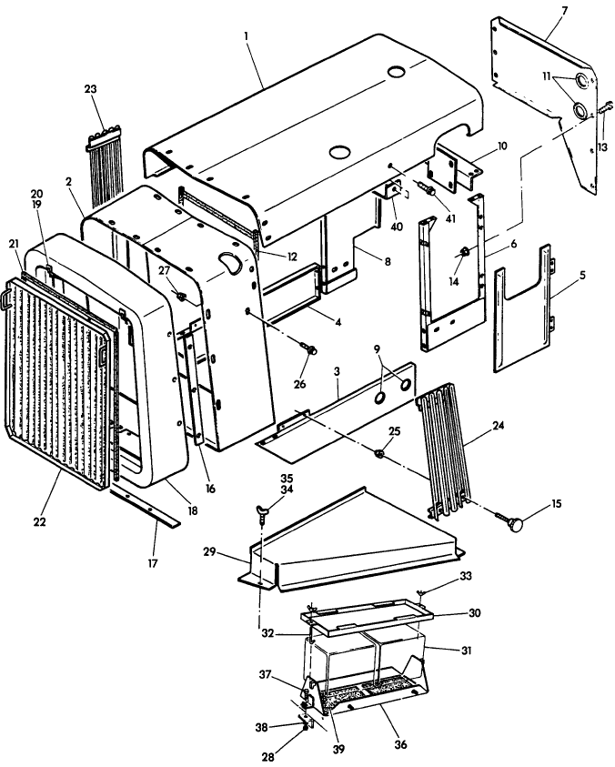 044 HOODS AND BATTERY BOX