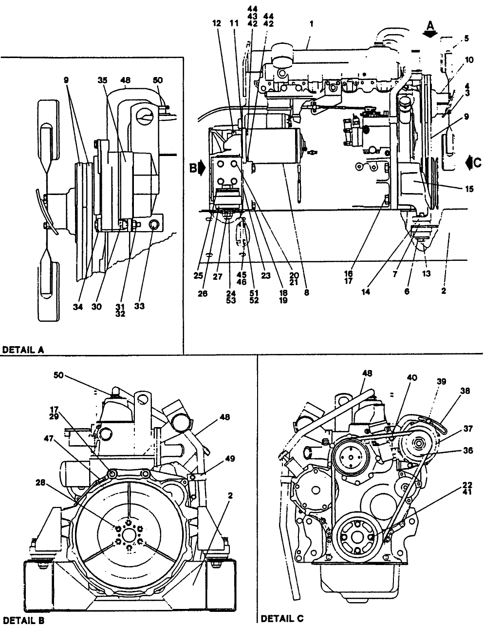 009(01) ENGINE AND COMPONENTS