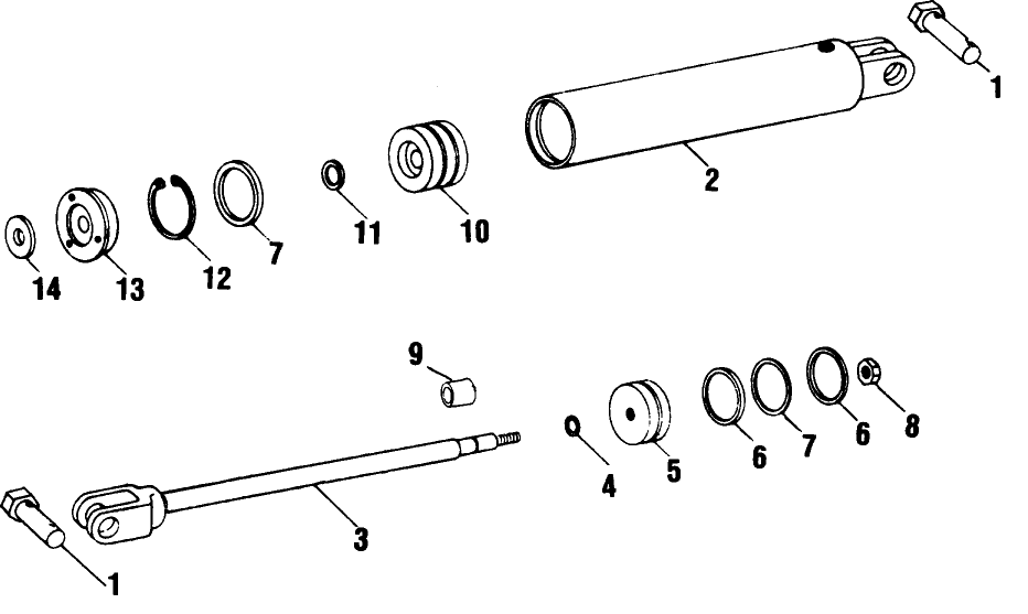035 LOAD RACK CYLINDER