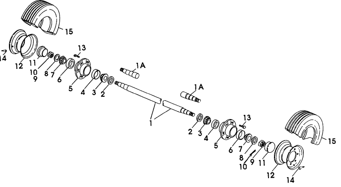 005 AXLE ASSEMBLY