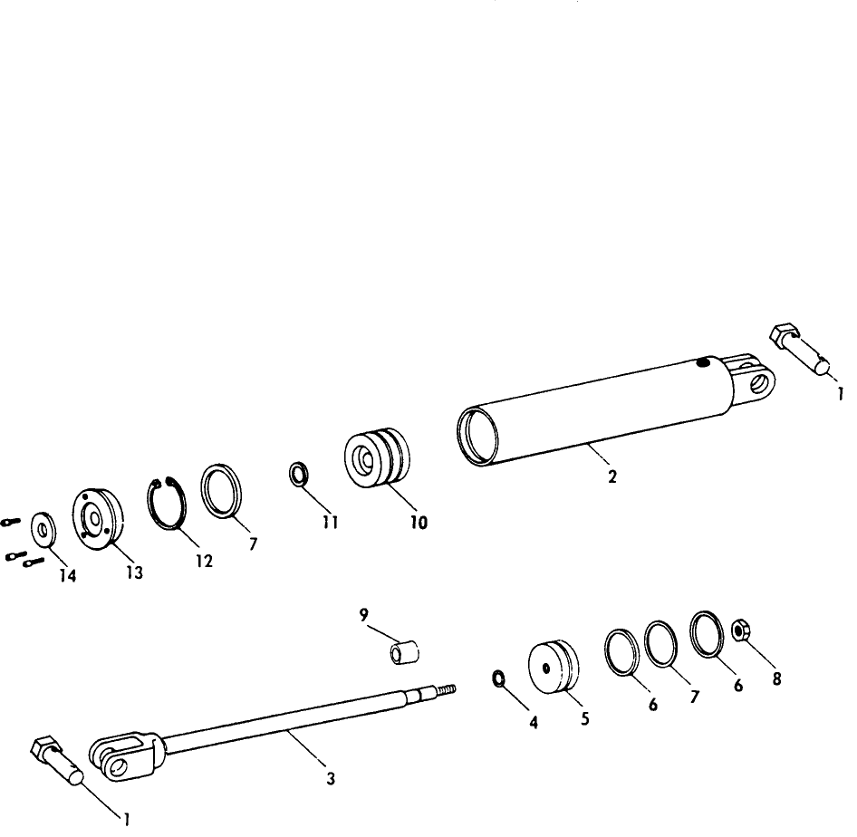 027 LOAD RACK CYLINDER - 1000,1010