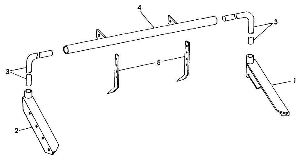 032 BALE STABILIZER TINE ARCH, BSN 5039