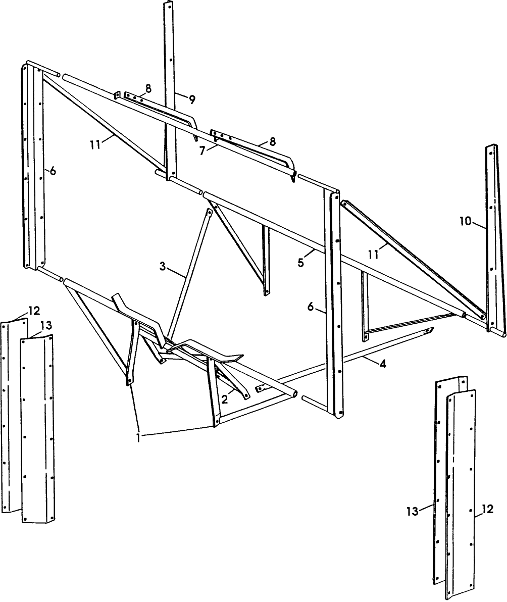 035 BALE STABILIZER & TINE ARCH