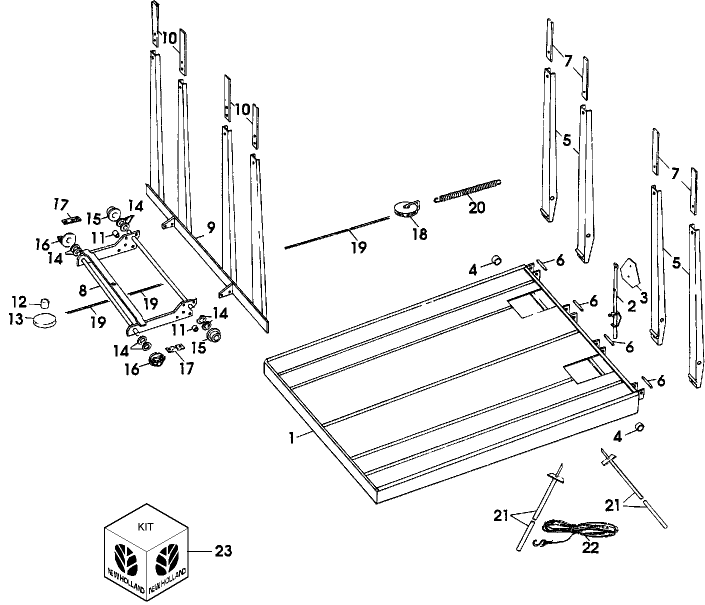 004 LOAD & ROLLING RACKS