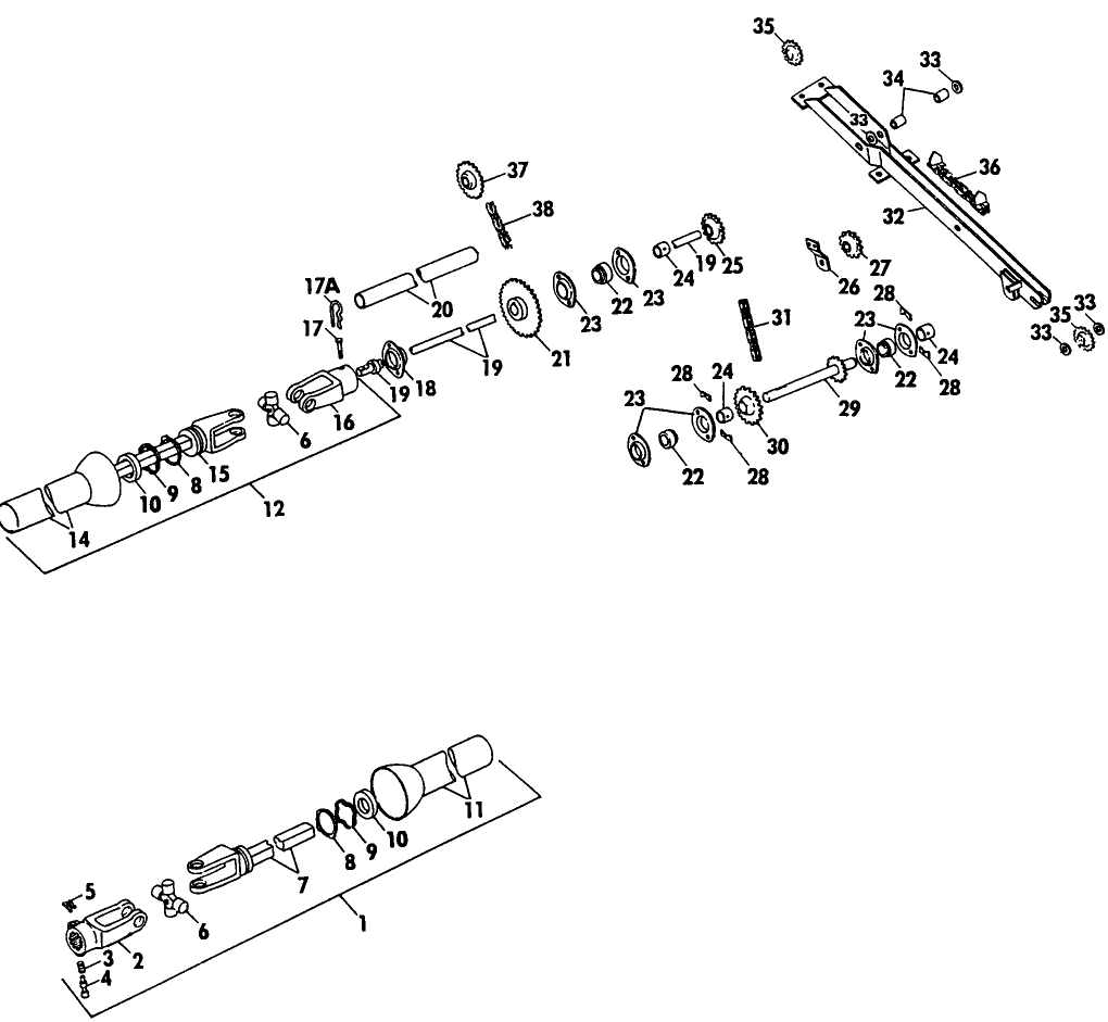 005 POWER TAKE OFF & CROSS CONVEYOR DRIVE