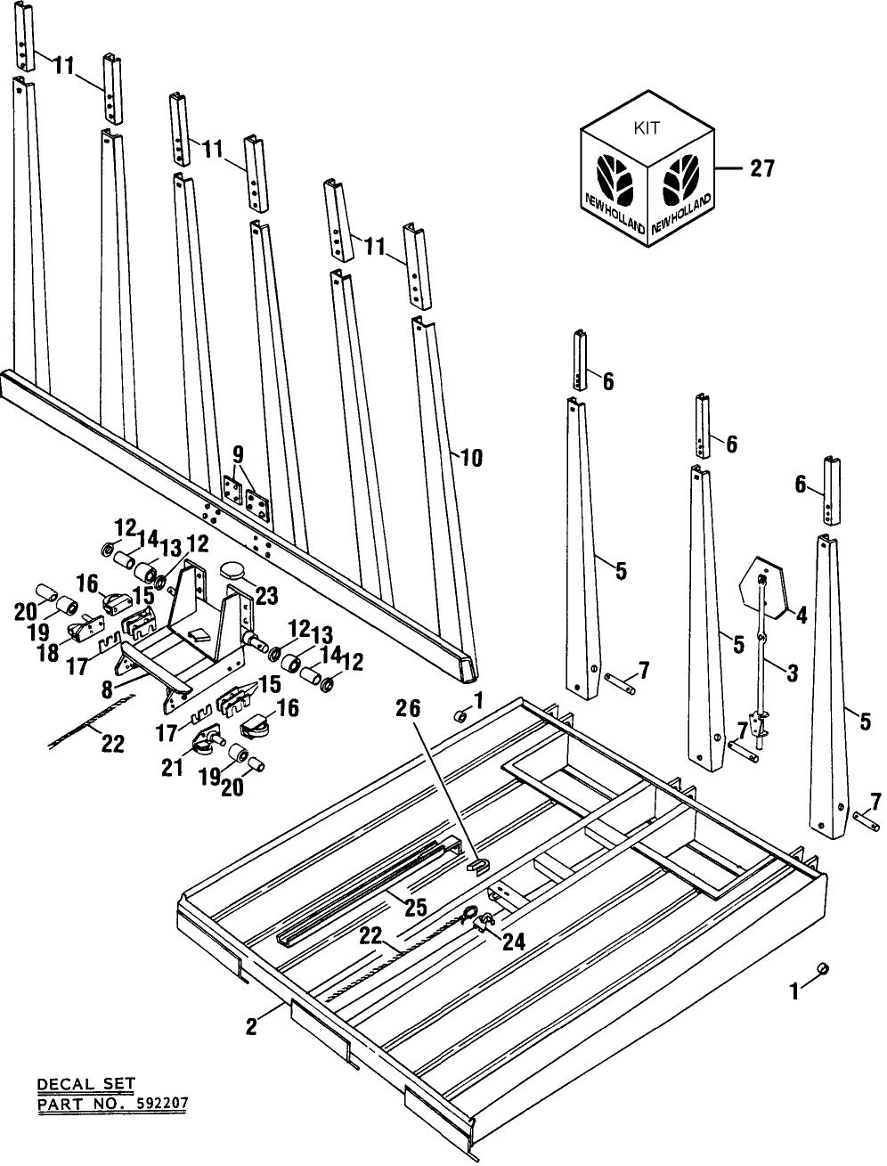 006 LOAD & ROLLING RACK