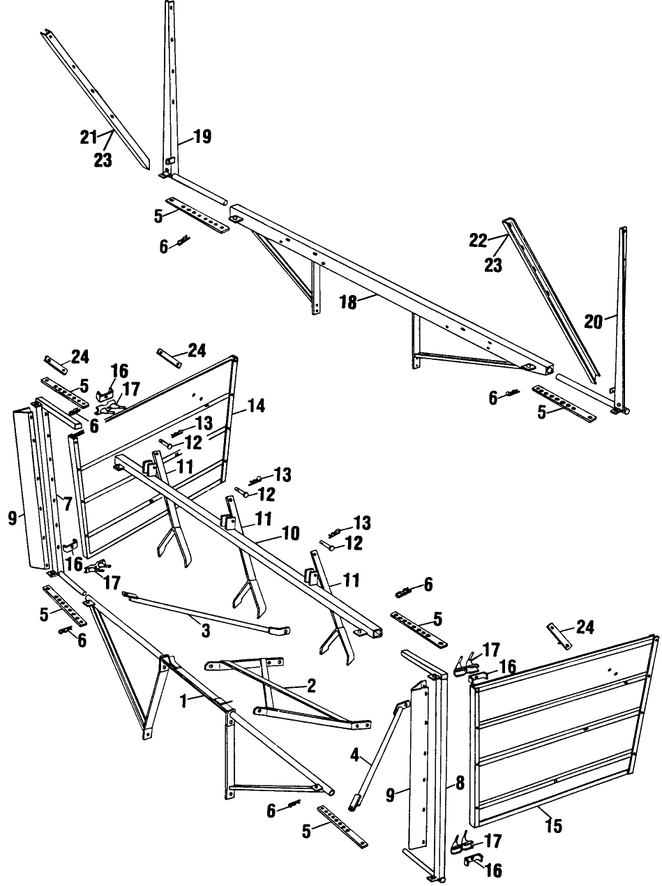 007 BALE STABILIZER & TINE ARCH