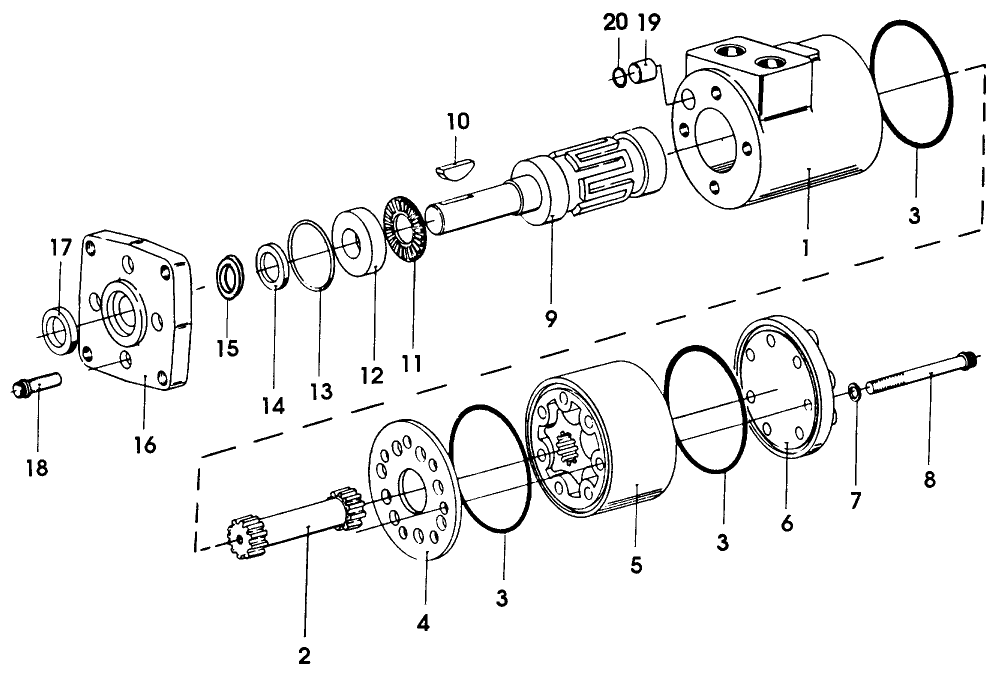 028 ORBIT MOTOR, SECOND TABLE