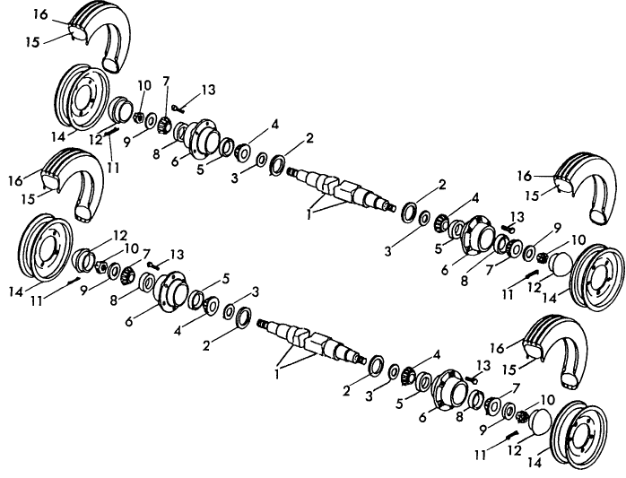 007 TANDEM AXLES