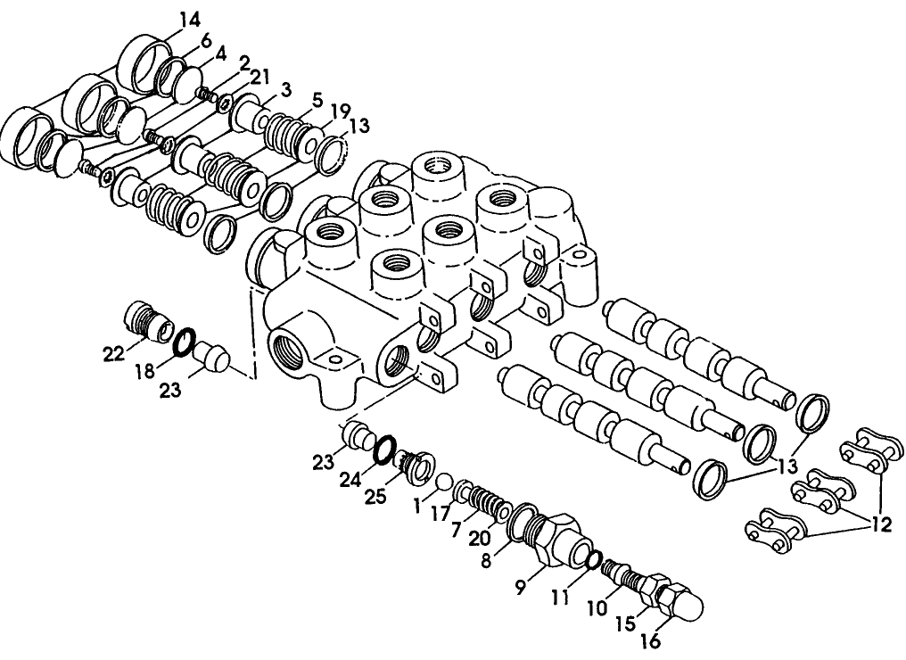 011 VALVE BANK, SERIES 1961-1965