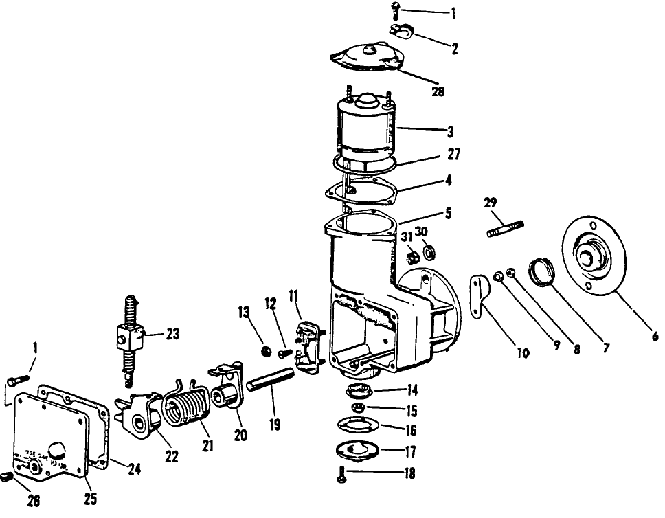 036 ELECTRIC SHIFT MOTOR