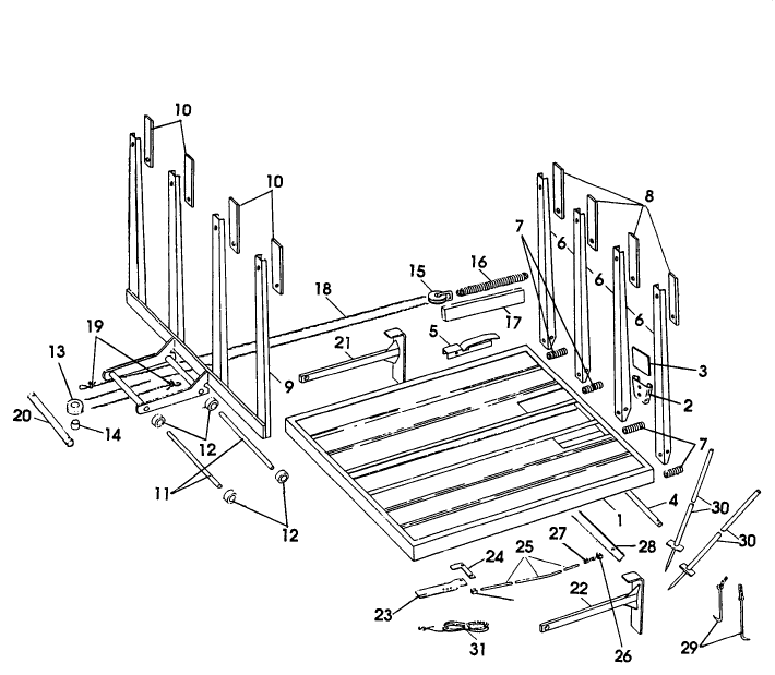 004 LOADING & ROLLING RACKS