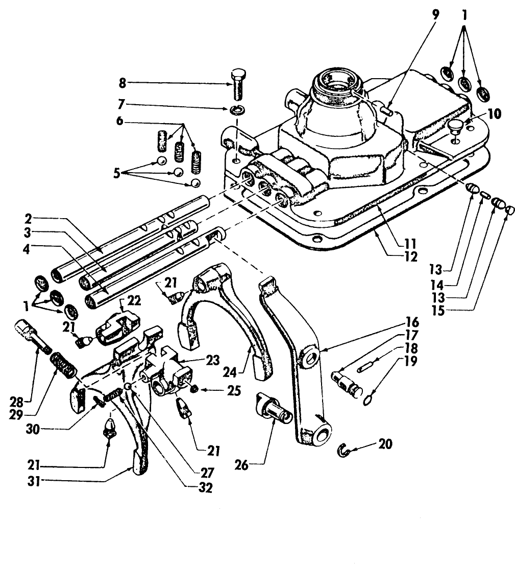031 TRANSMISSION COVER ASSEMBLY