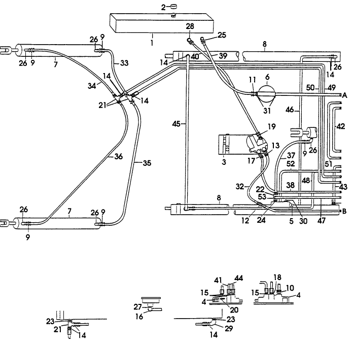 007 HYDRAULIC SYSTEM, BSN 12250