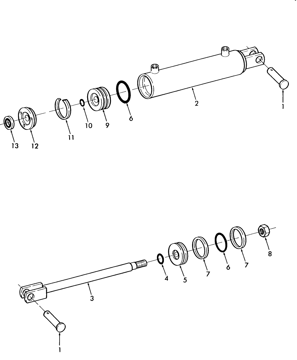 011 LOAD RACK CYLINDER ASSEMBLY
