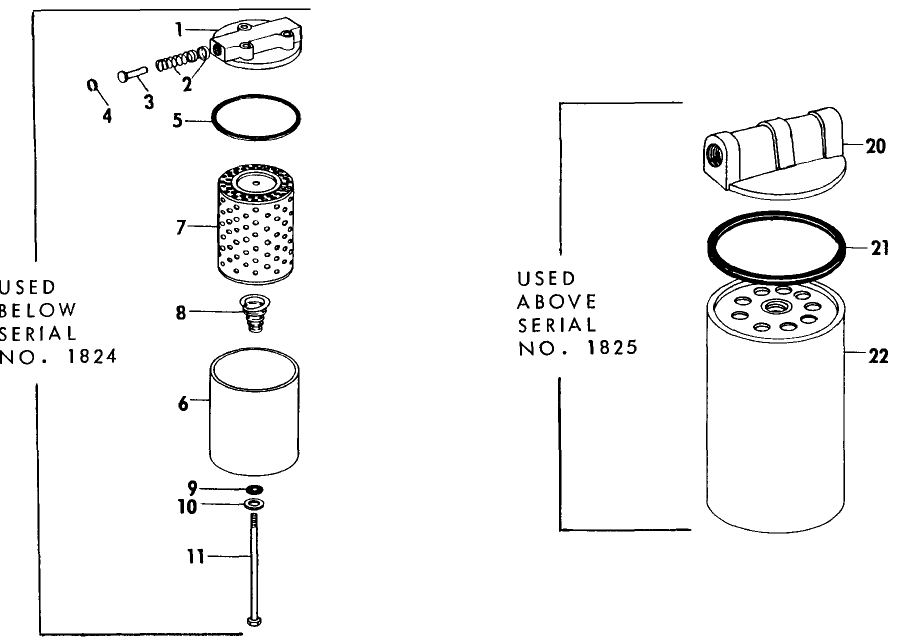 034 FILTER ASSEMBLY, HYDRAULIC
