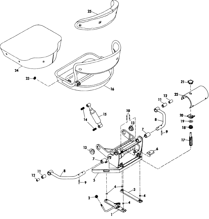 045 SUSPENSION SEAT