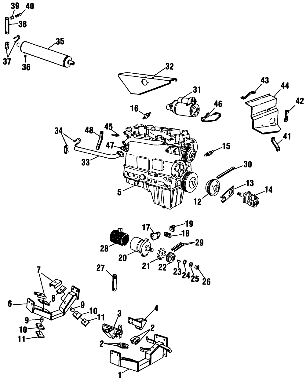 038 DIESEL ENGINE