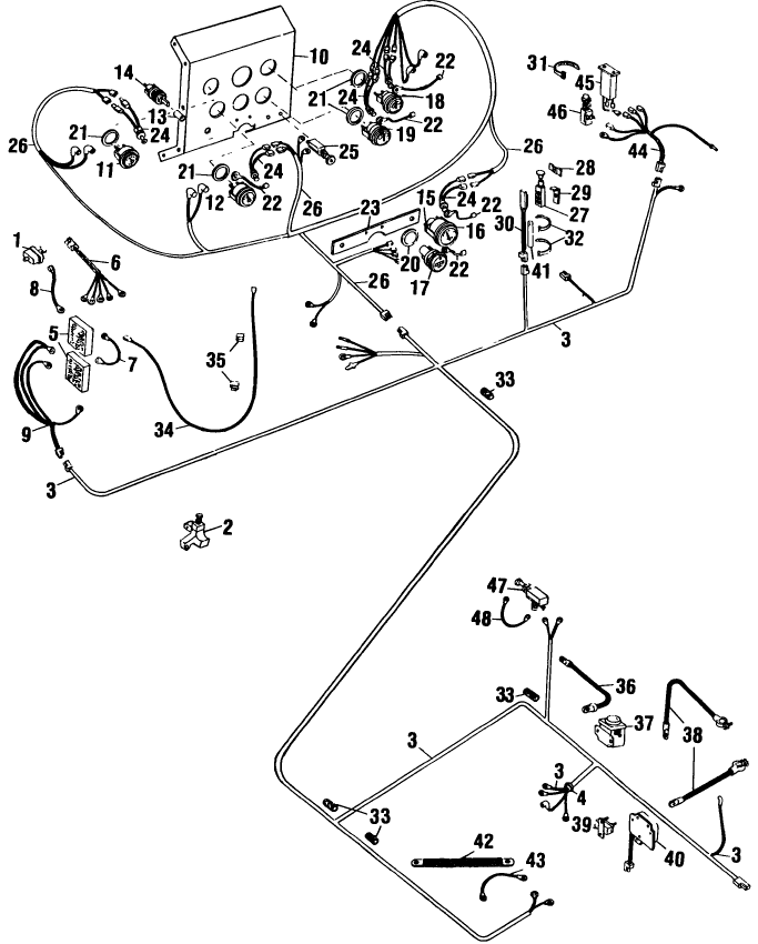 134 ELECTRICAL, BSN 1651 (1068);  1989, EXCEPT 6 MACHINES, S/N 1855 THRU S/N 1860 (1069)